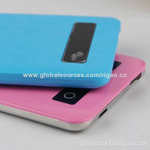 Li-polymer battery power bank with LED display